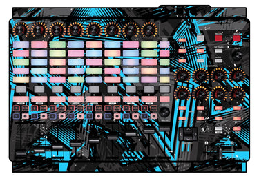 Akai Pro APC 40 MK2 Skin Ridge Blue Light